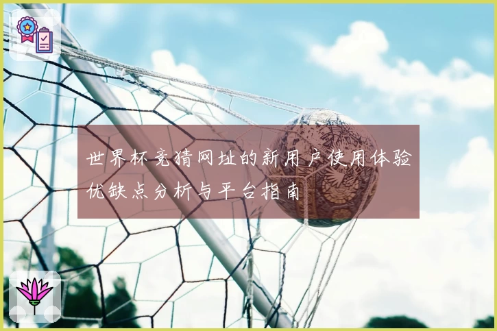 世界杯竞猜网址的新用户使用体验优缺点分析与平台指南