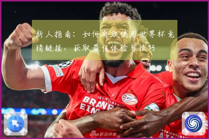 新人指南：如何有效使用世界杯竞猜链接，获取最佳体验与技巧